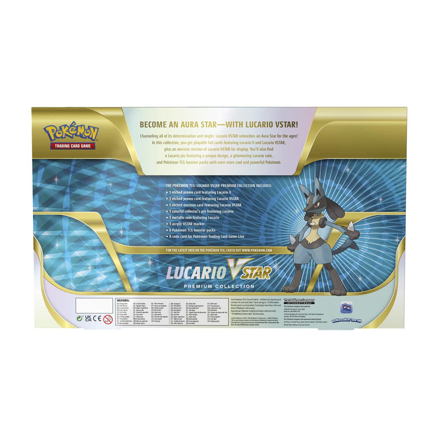 Pokemon: Lucario Vstar Premium Collection - Image 8