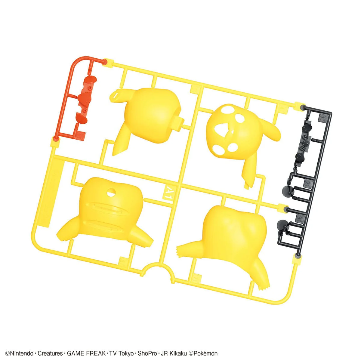 Pokemon Pikachu 01 Quick Model Kit - Image 3