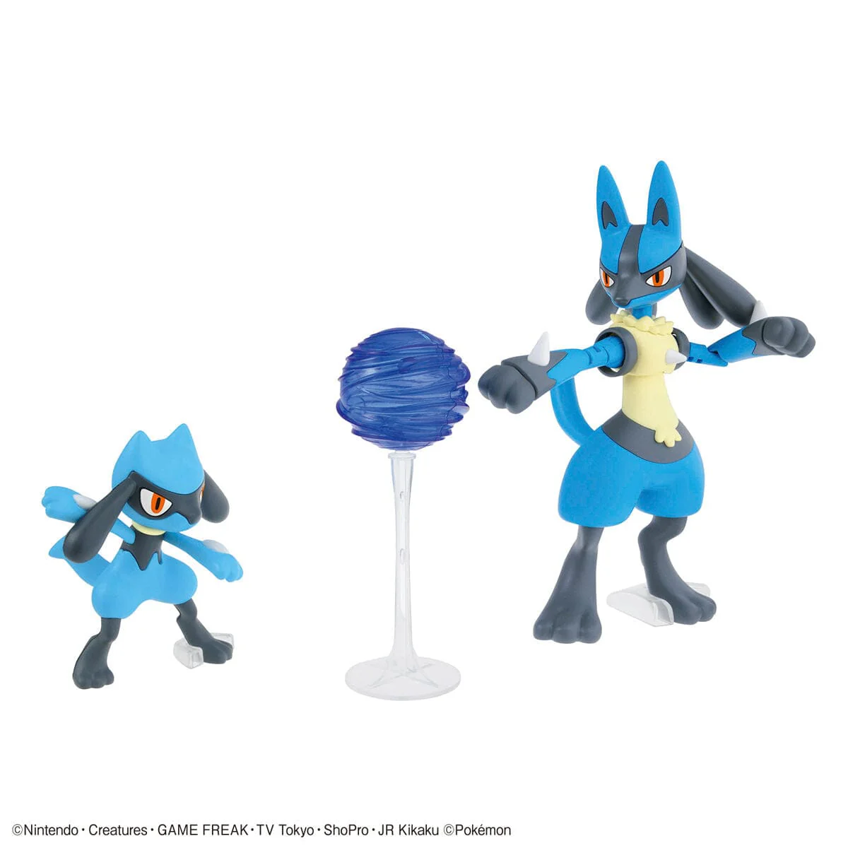 Pokemon Select Series 44 Riolu & Lucario Model Kit - Image 3