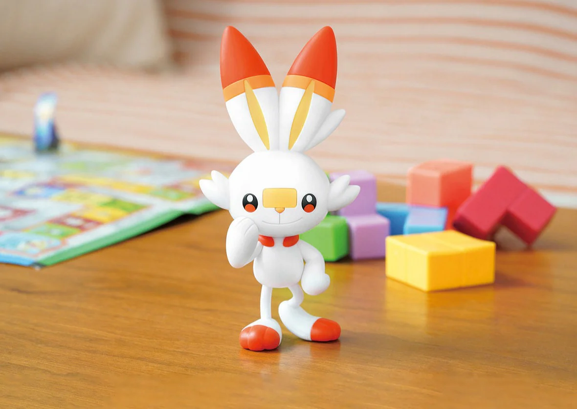 Pokemon Scorbunny 05 Quick Model Kit