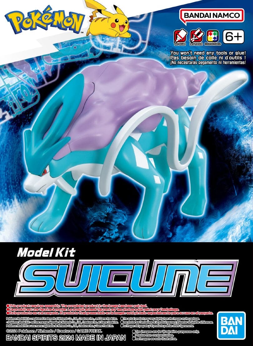 Pokemon Select Series 09 Suicune Model Kit - Image 2