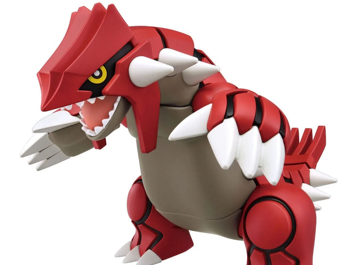 Pokemon Select Series 54 Groudon Model Kit