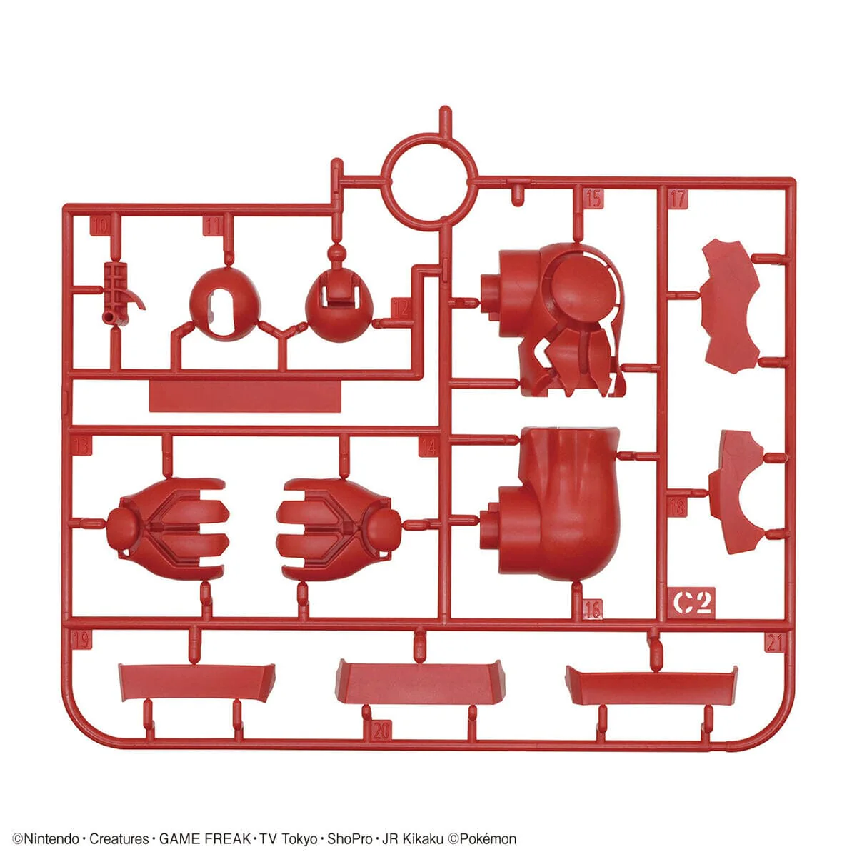 Pokemon Select Series 54 Groudon Model Kit - Image 10