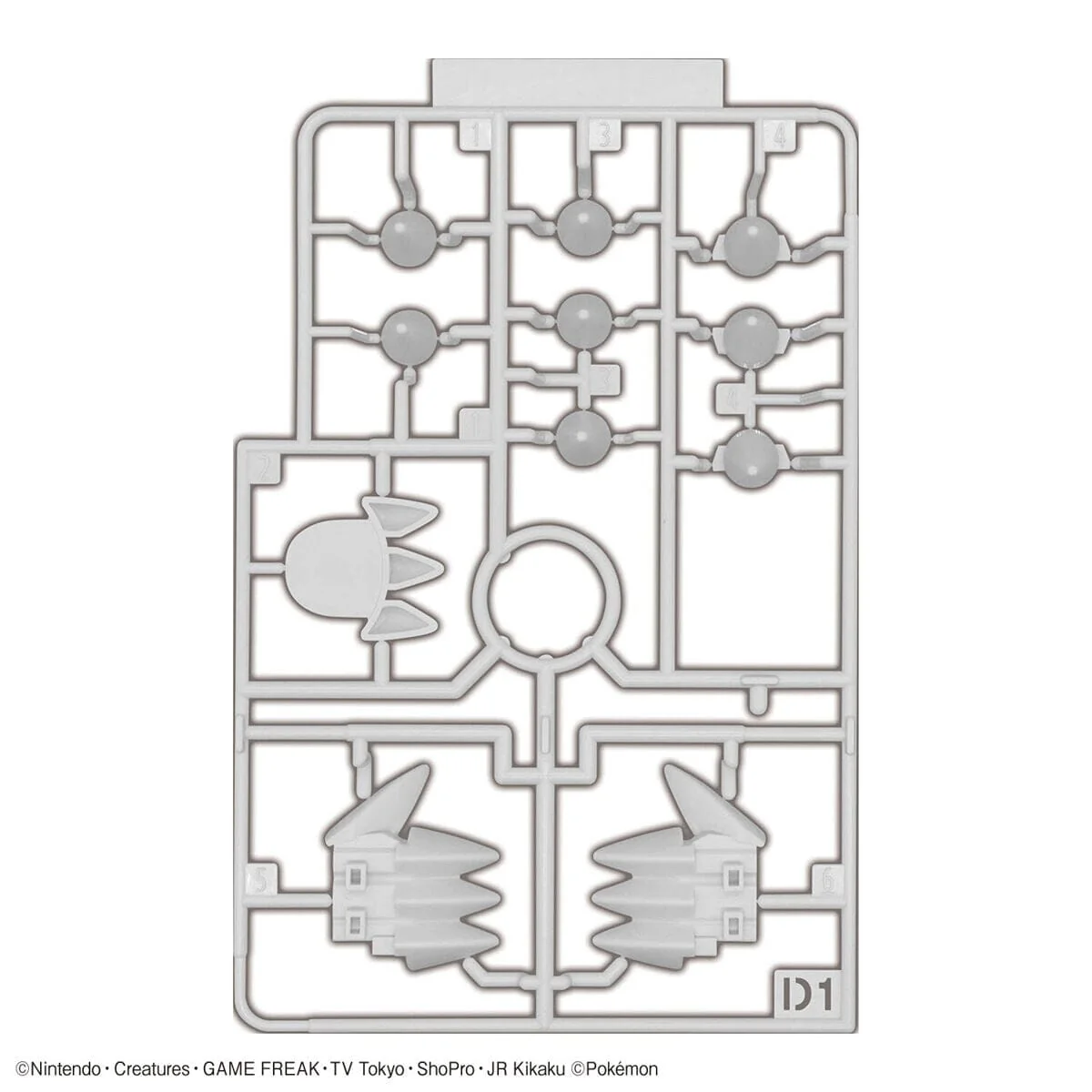 Pokemon Select Series 54 Groudon Model Kit - Image 11