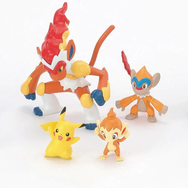 Pokemon Select Series 7 Infernape Evolution Set Model Kit - Image 3