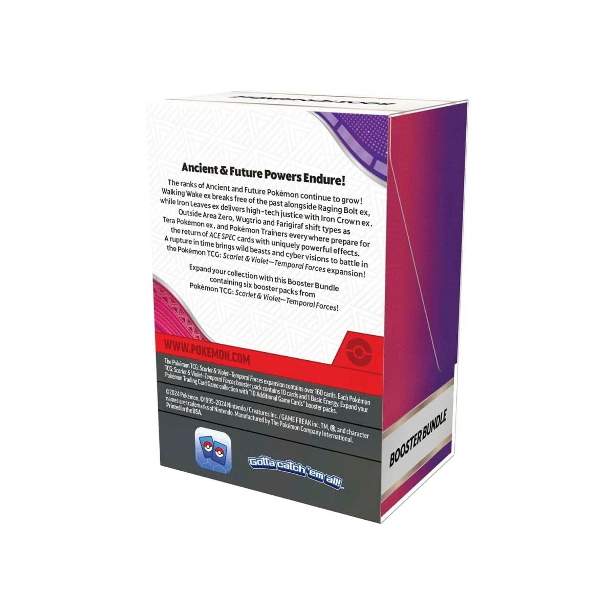 Pokemon TCG Scarlet & Violet-Temporal Forces Booster Bundle (6 Packs) - Image 3