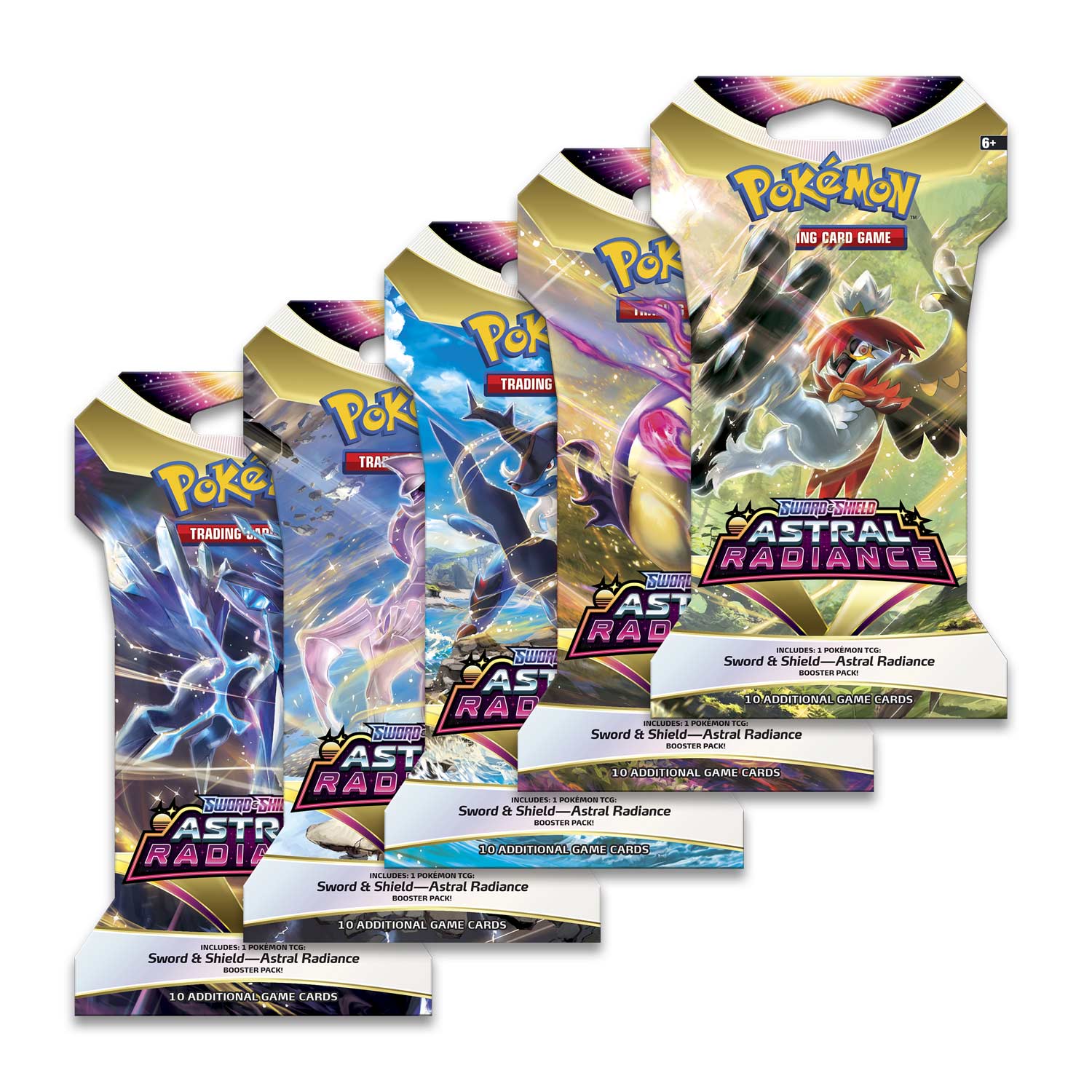 Pokémon TCG: Sword & Shield-Astral Radiance Sleeved Booster Pack (10 Cards) - Image 6