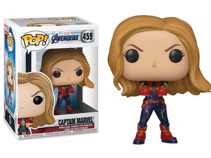 Pop! Marvel: Avengers: Endgame - Captain Marvel W/ Pop Protector