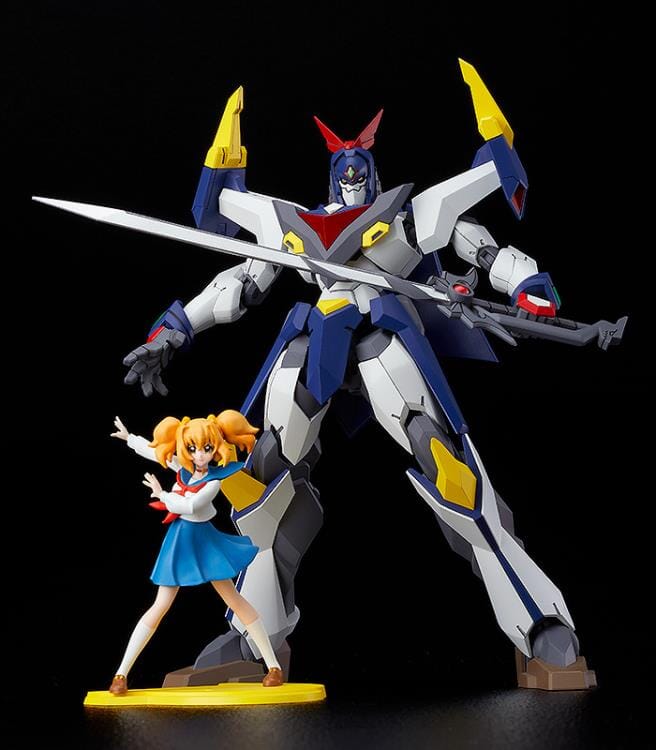 Pop Team Epic Moderoid Biggus McHugeGuy Combination Great Bari Bari Team Epic Model Kit - Image 12