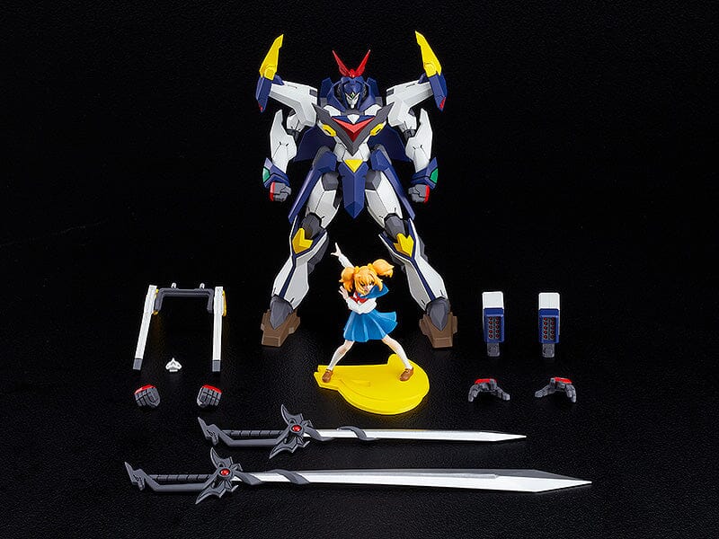 Pop Team Epic Moderoid Biggus McHugeGuy Combination Great Bari Bari Team Epic Model Kit - Image 16