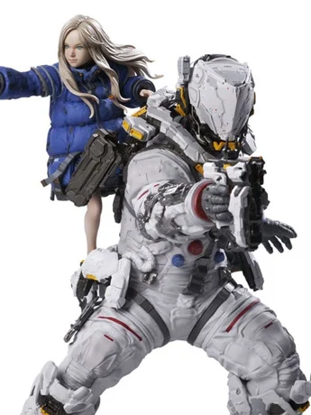 Pragmata Capcom Figure Builder Creator's Model Hugh & Diana 1/7 Scale Figure - Image 2