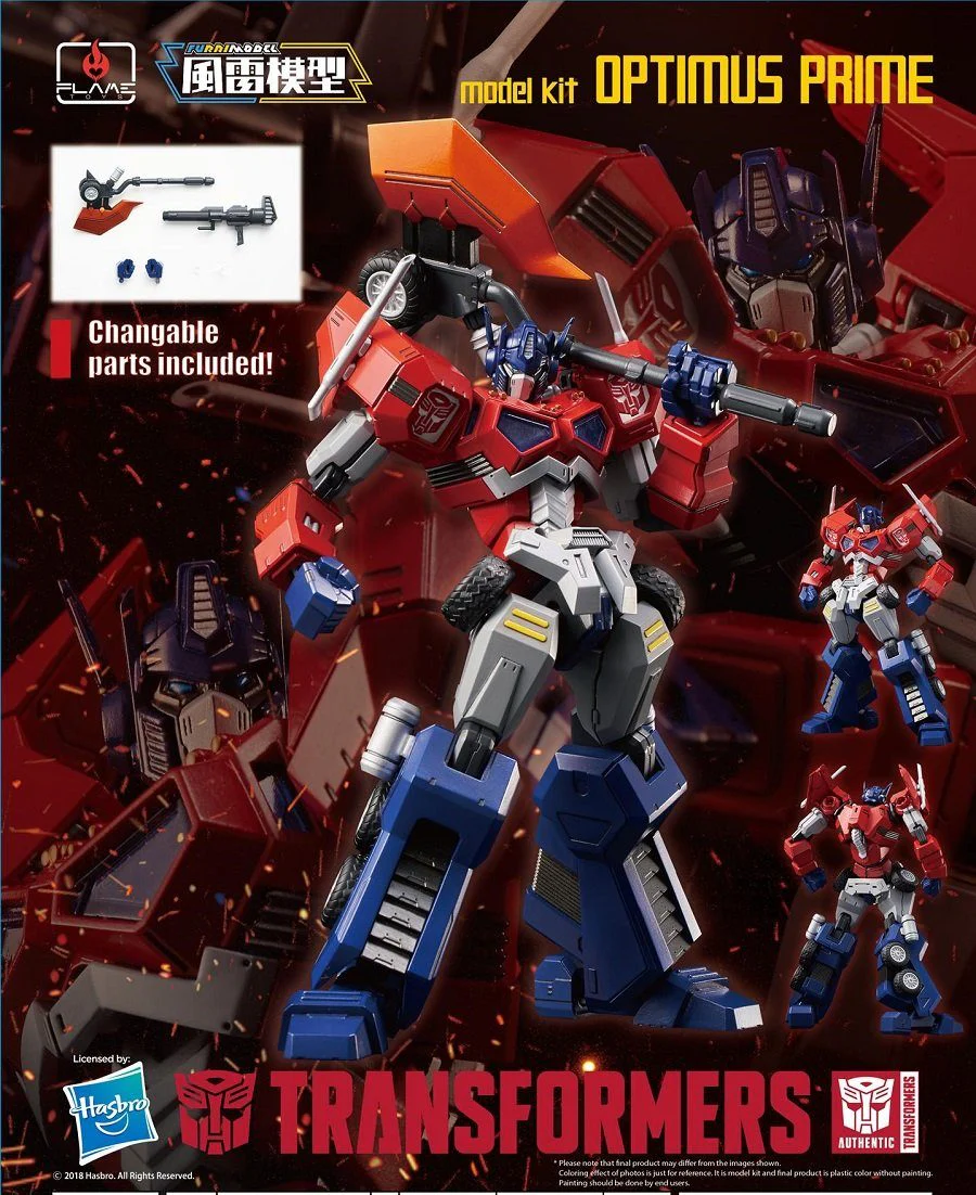 01 Optimus Prime (Attack Mode) "Transformers", Flame Toys Furai Model - Image 2