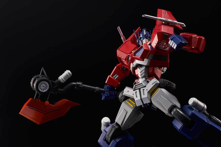01 Optimus Prime (Attack Mode) "Transformers", Flame Toys Furai Model - Image 9