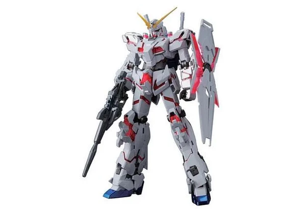 1/100 MG RX-0 Unicorn Gundam (Red or Green Frame Twin Frame Edition) Titanium Finish