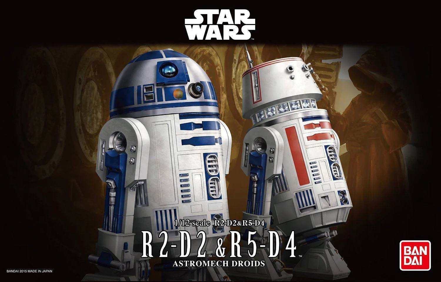Bandai 1/12 R2-D2＆R5-D4 - Image 2