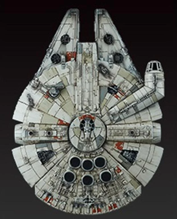 Star Wars The Force Awakens Millennium Falcon 1/144 Scale Model Kit - Image 4