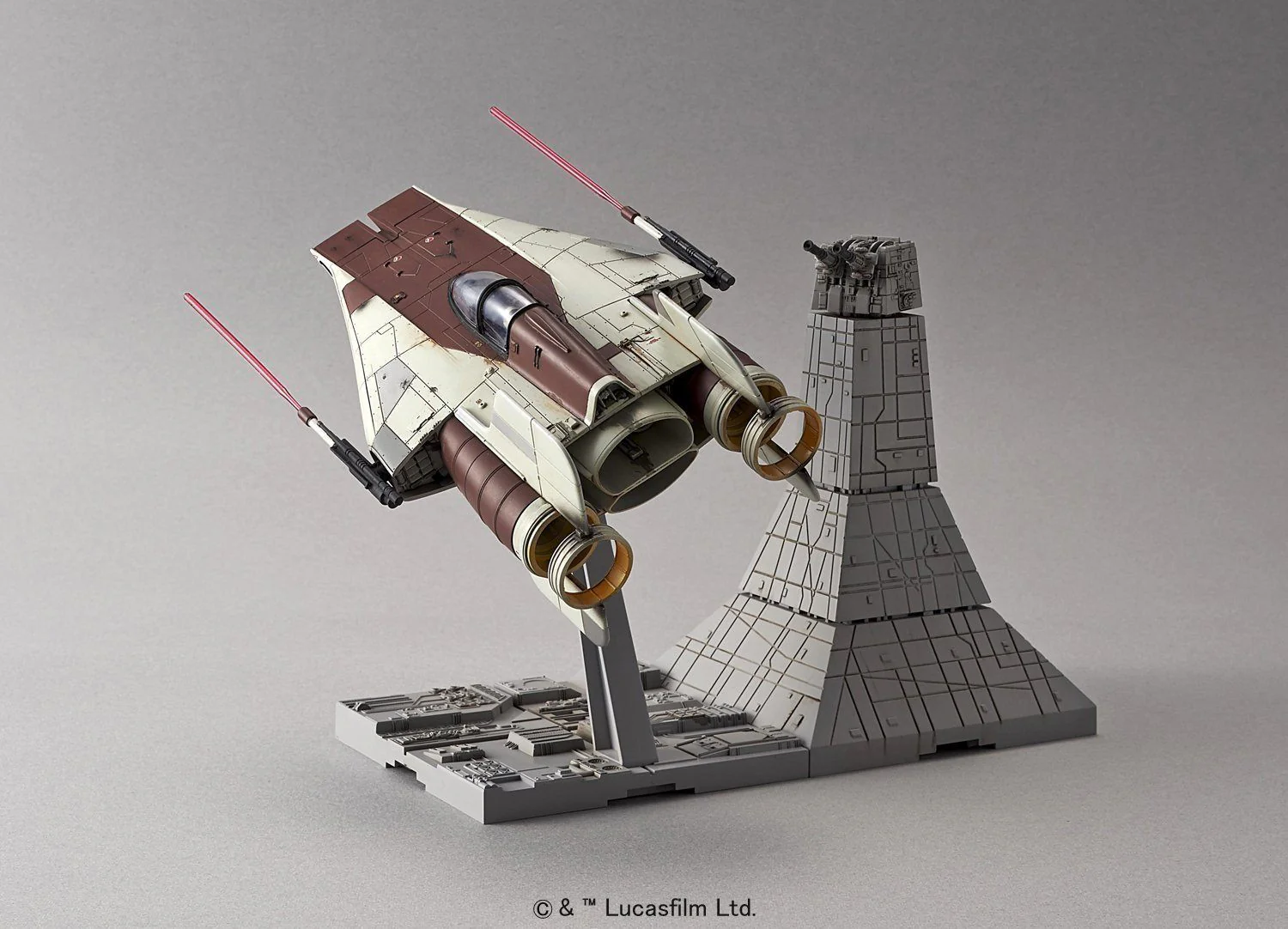 Star Wars A-Wing Starfighter 1/72 Scale Model Kit - Image 4