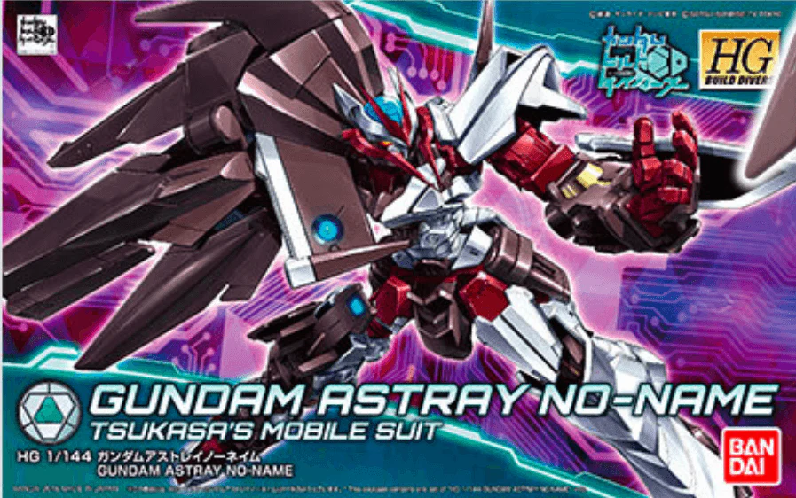 #12 Gundam Astray No-Name "Gundam Build Divers", Bandai HGBD 1/144 - Image 2