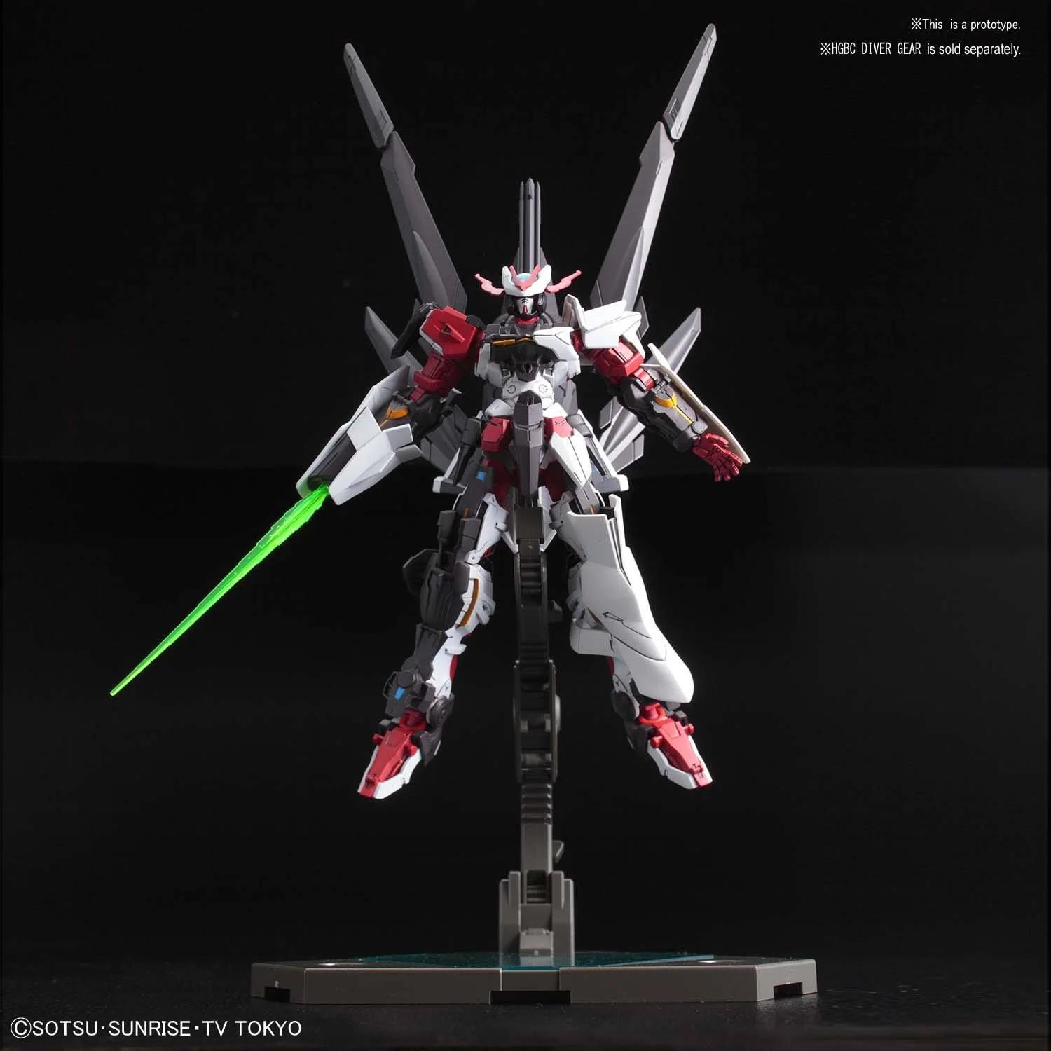 #12 Gundam Astray No-Name "Gundam Build Divers", Bandai HGBD 1/144 - Image 6