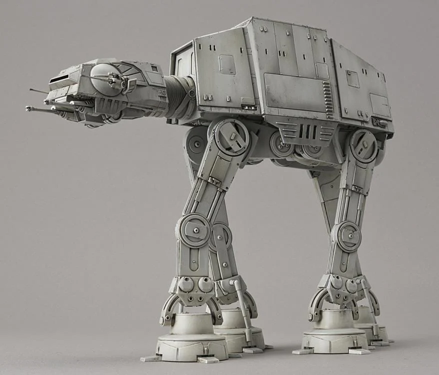 Star Wars The Empire Strikes Back AT-AT 1/144 Scale Model Kit - Image 4