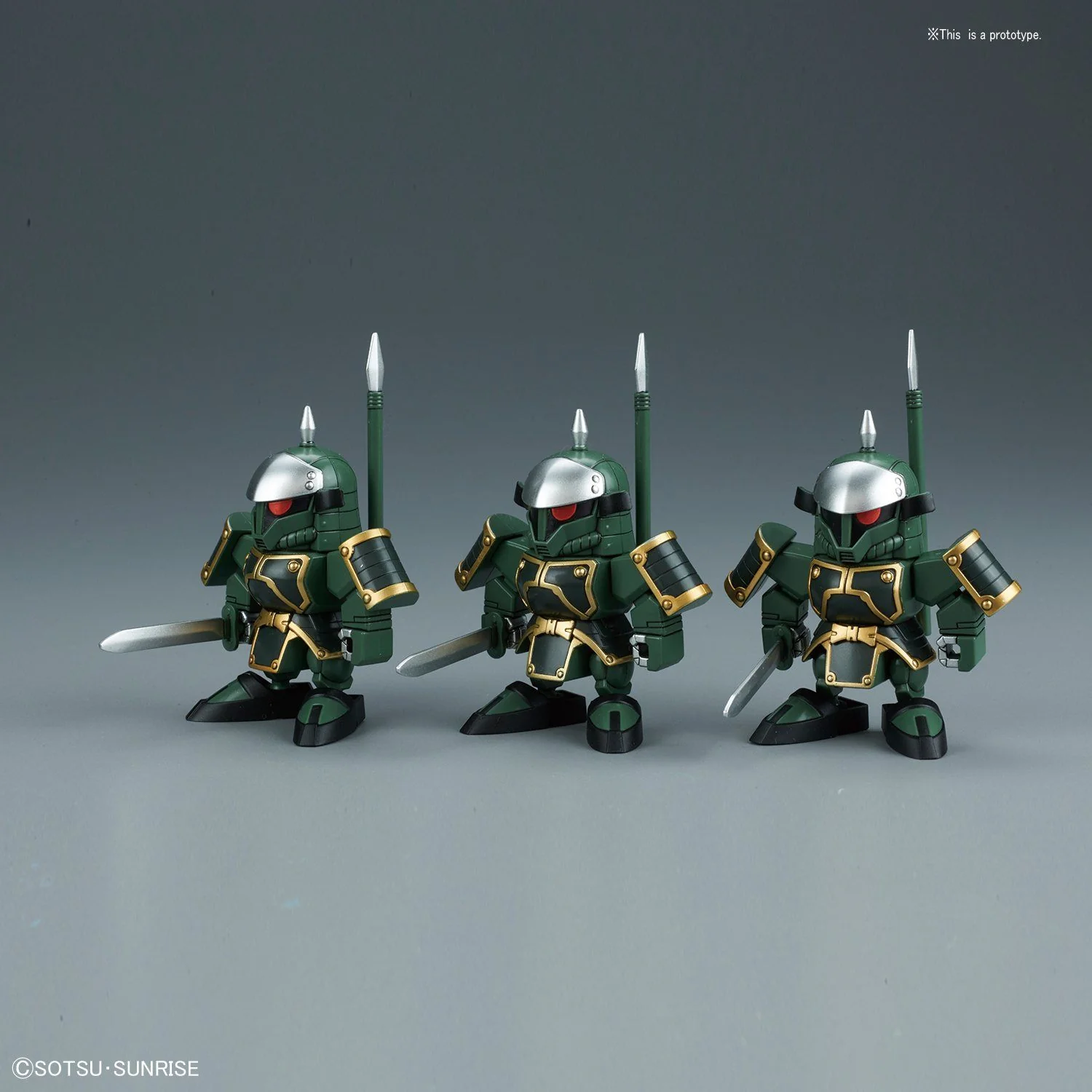 BB405 HuZhen Gyan & BuDuiBing (DongZhuo Forces) "BB Senshi Sangokuden", Bandai SD - Image 3