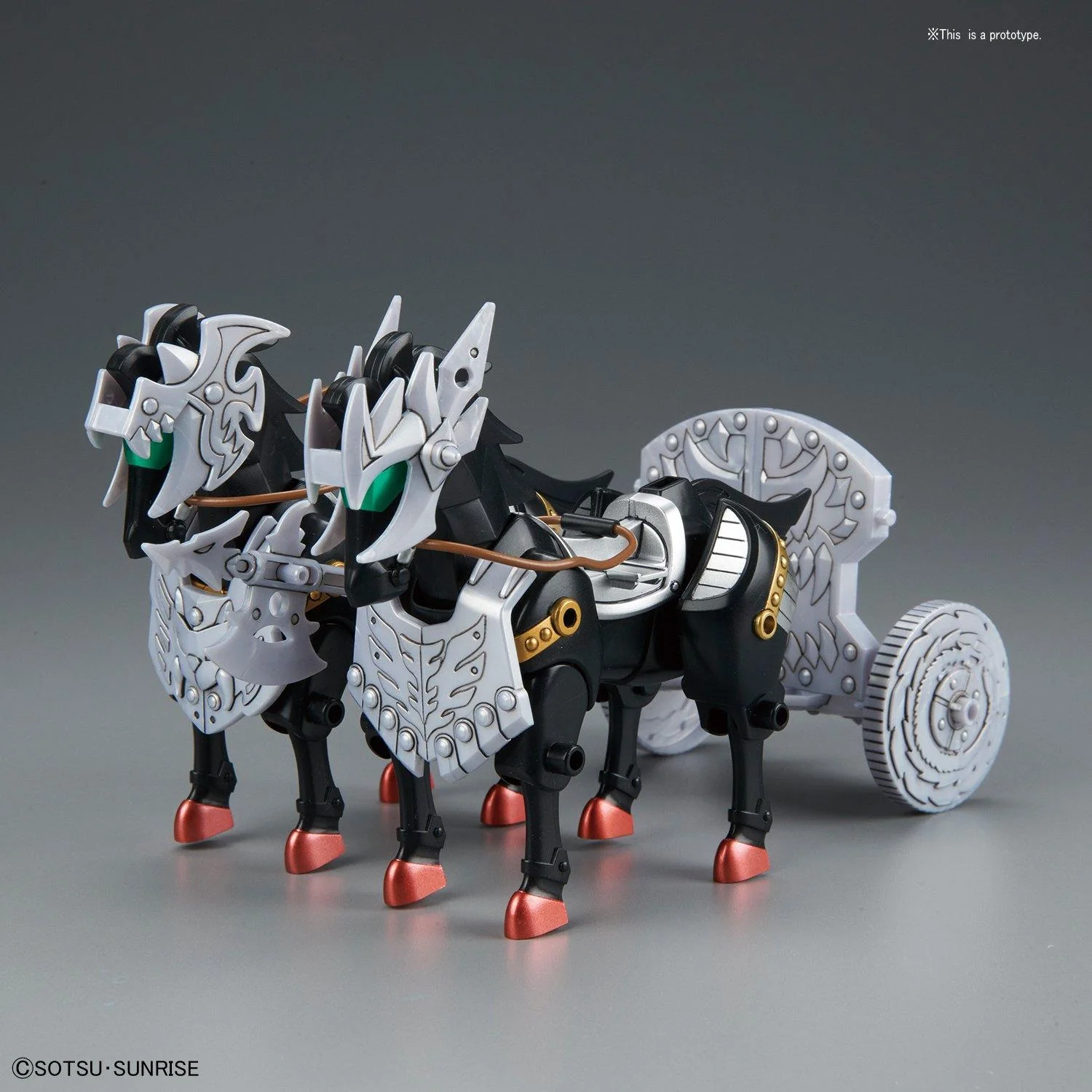 BB406 GongSun Zan Ez-8 & Four Symbols Ogre Armor Chariot "BB Senshi Sangokuden", Bandai SD - Image 3