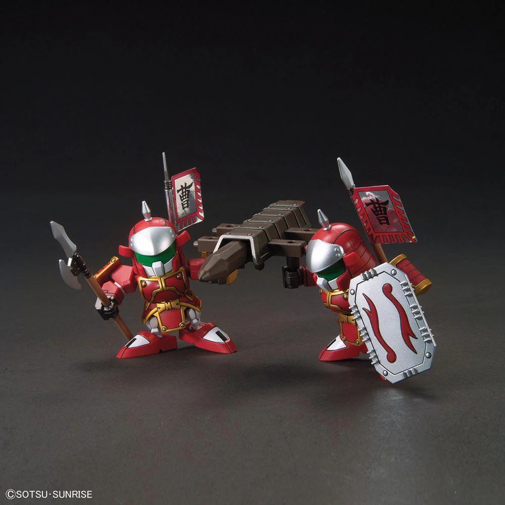 BB410 DianWei Asshimar , JiaXu Ashtaron, Siege Weapon & Six Combining Weapons Set A "BB Senshi Sangokuden", Bandai SD - Image 13