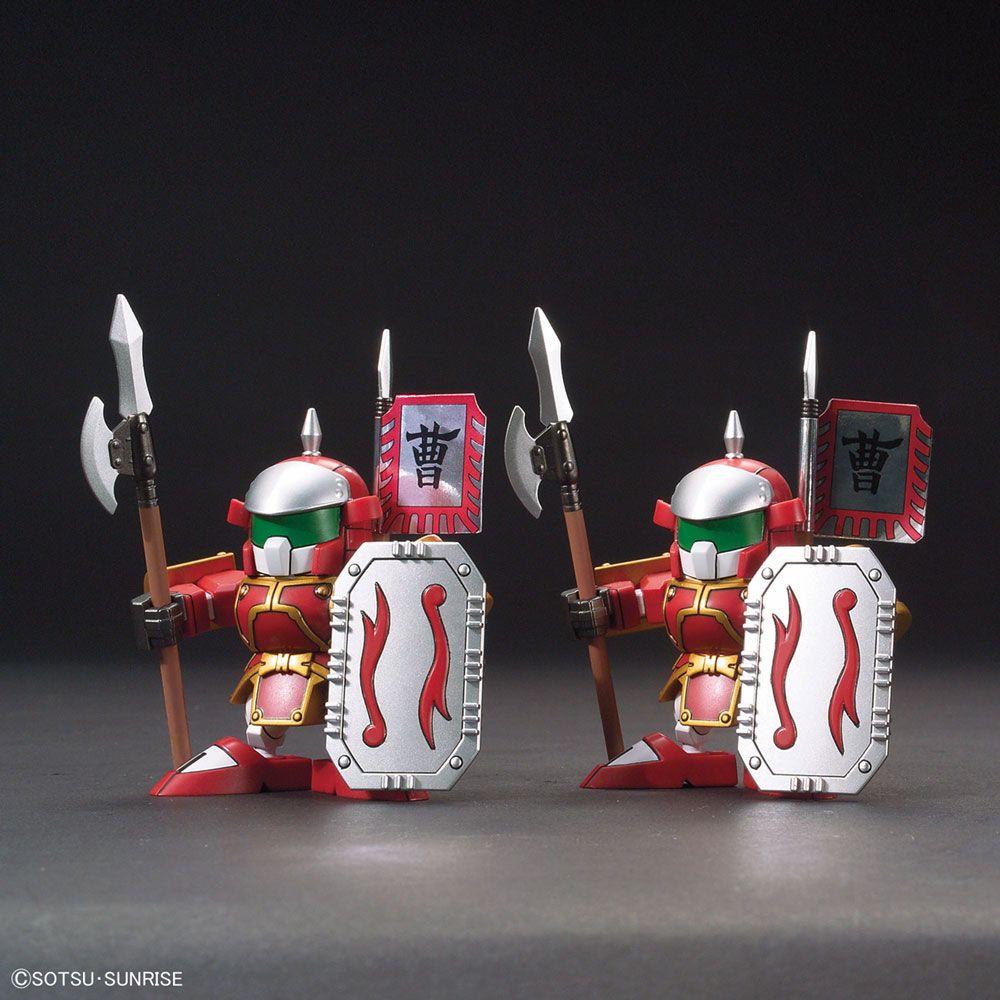 BB410 DianWei Asshimar , JiaXu Ashtaron, Siege Weapon & Six Combining Weapons Set A "BB Senshi Sangokuden", Bandai SD - Image 7