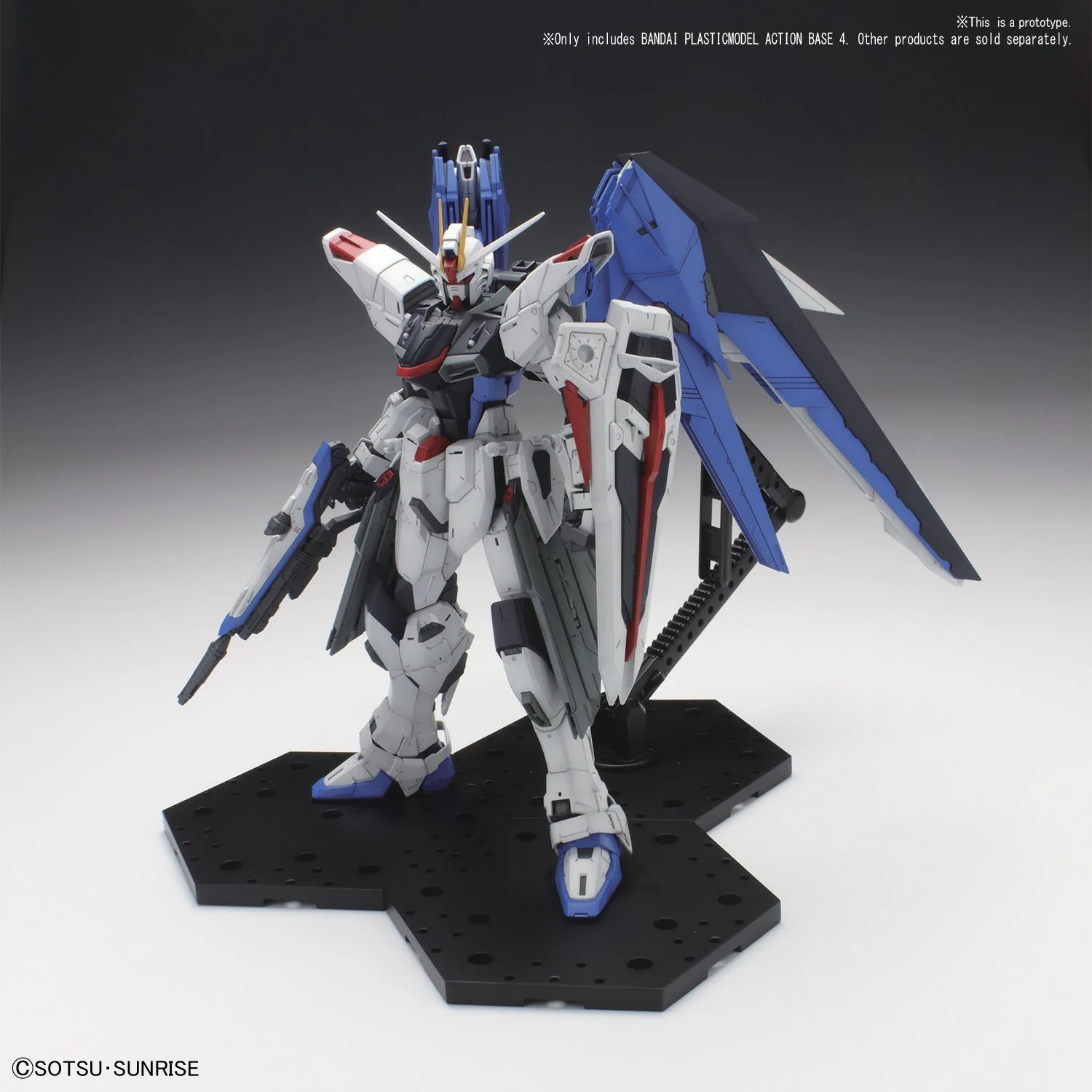 Action Base 4 Display Stand (1/144 & 1/100 Scale) - Black - Image 4