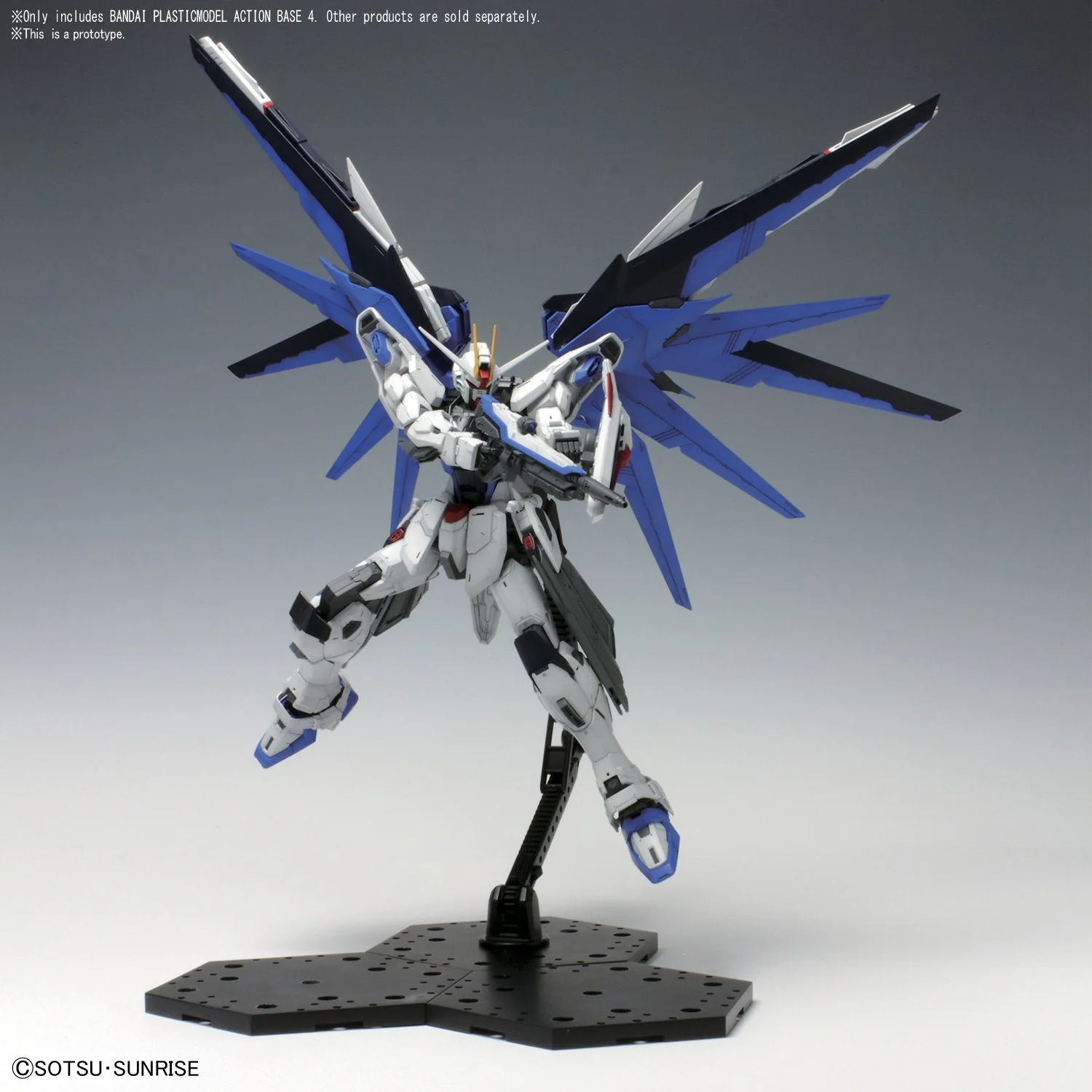 Action Base 4 Display Stand (1/144 & 1/100 Scale) - Black - Image 5