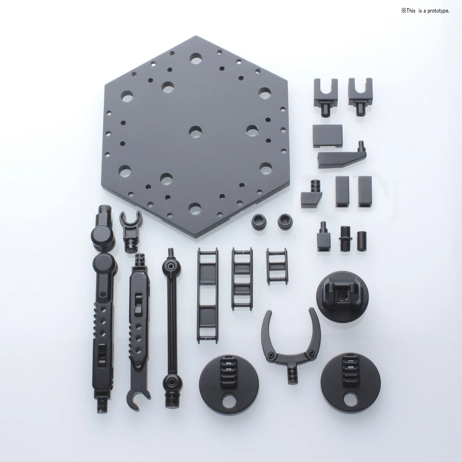Action Base 5 Display Stand (1/144 & 1/100 Scale) - Black - Image 3