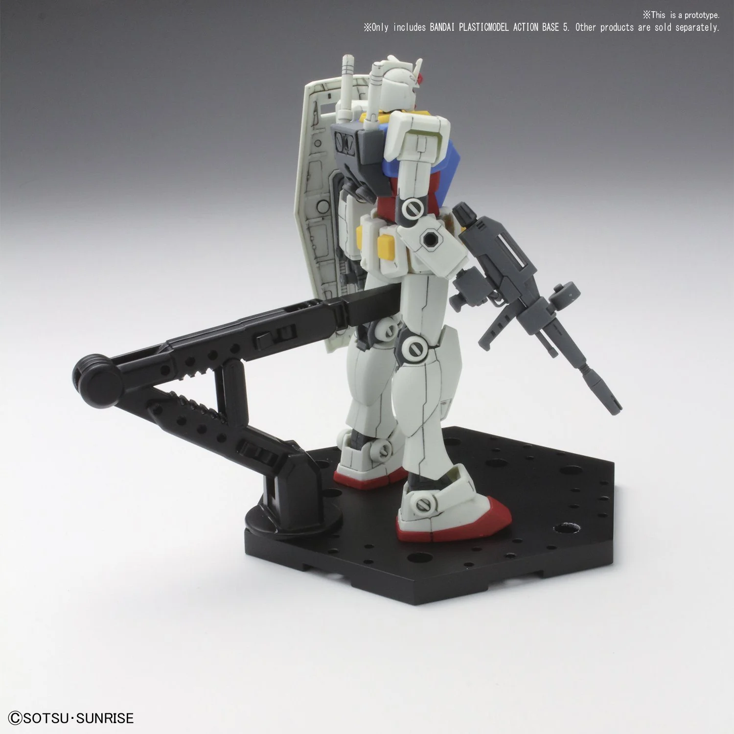 Action Base 5 Display Stand (1/144 & 1/100 Scale) - Black - Image 5