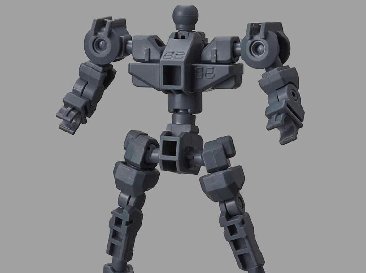 Gundam SD Gundam Cross Silhouette Frame (Gray) Model Kit