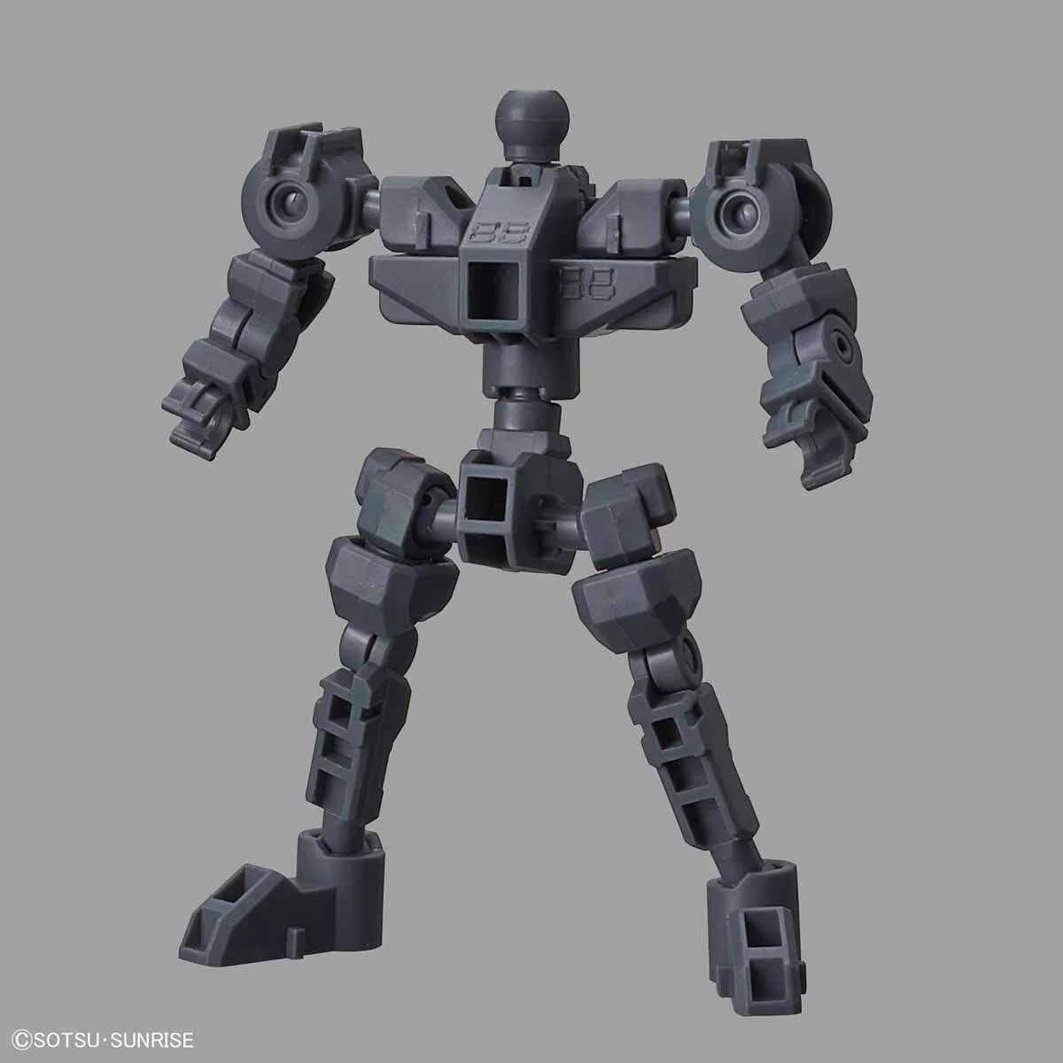 Gundam SD Gundam Cross Silhouette Frame (Gray) Model Kit - Image 3