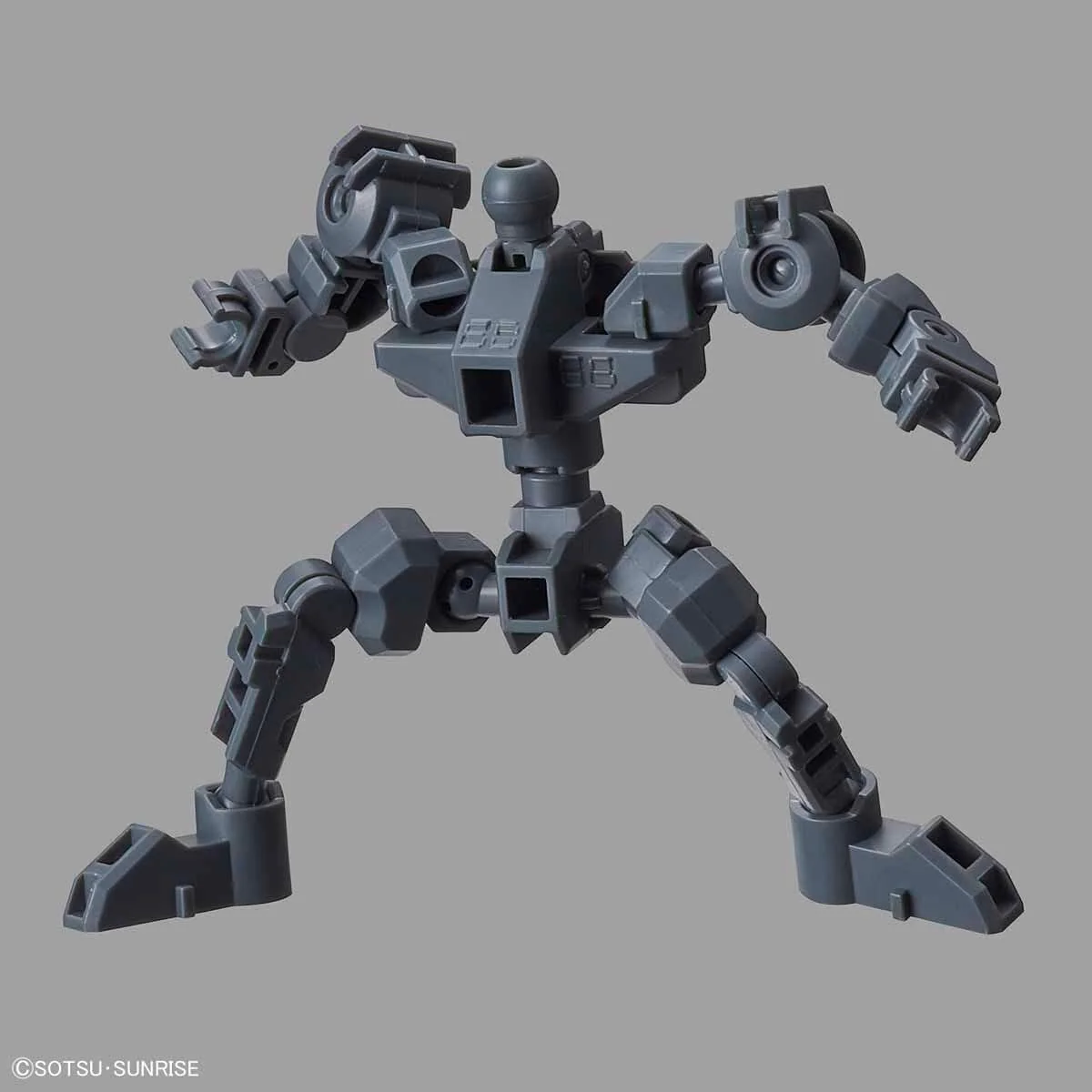 Gundam SD Gundam Cross Silhouette Frame (Gray) Model Kit - Image 5