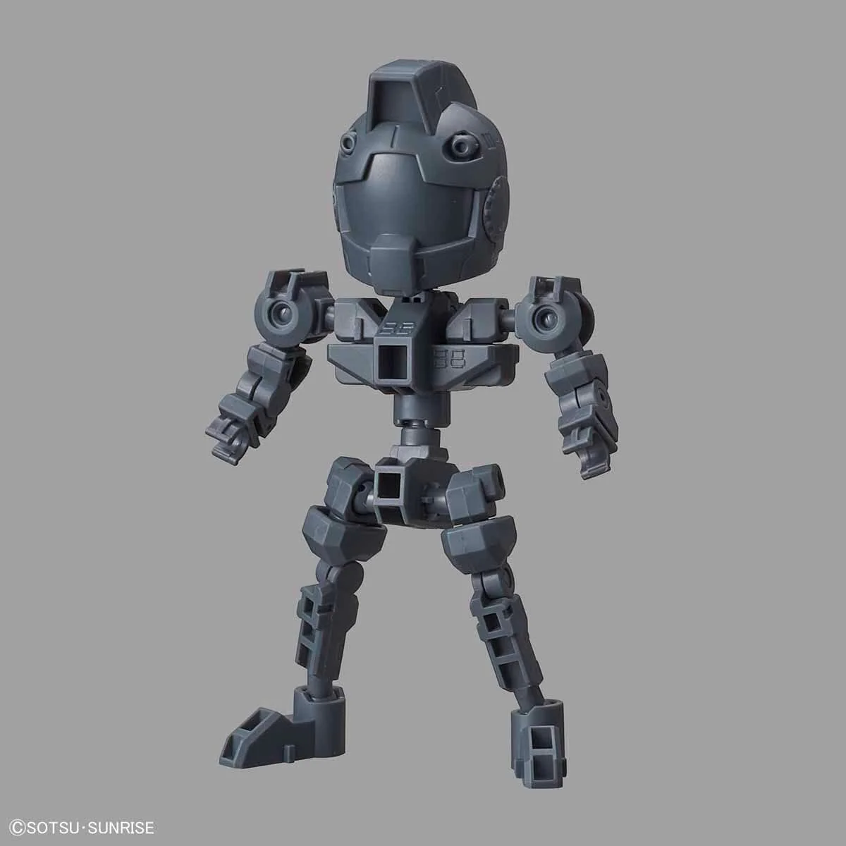 Gundam SD Gundam Cross Silhouette Frame (Gray) Model Kit - Image 7
