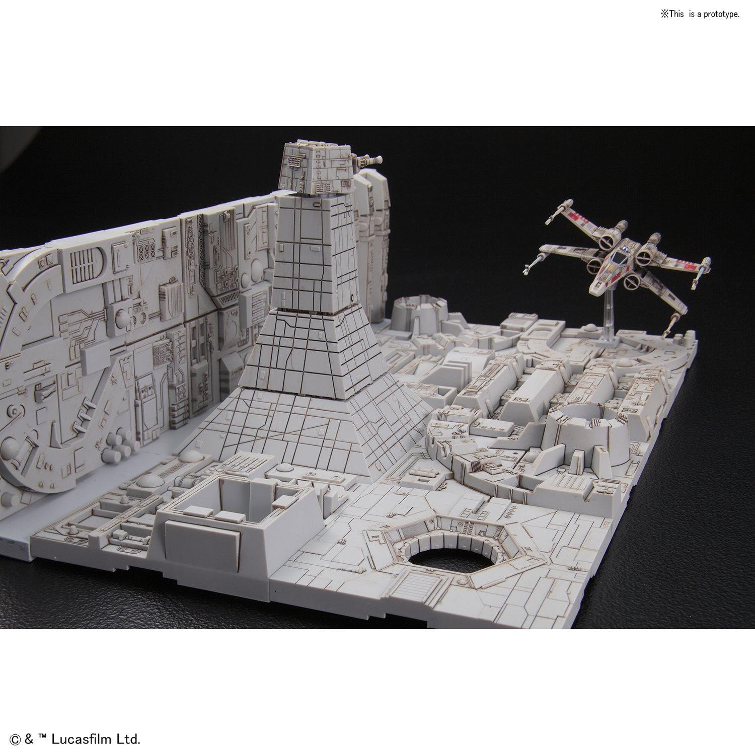 Death Star Attack Set "Star Wars", Bandai Star Wars 1/144 Plastic Model - Image 3