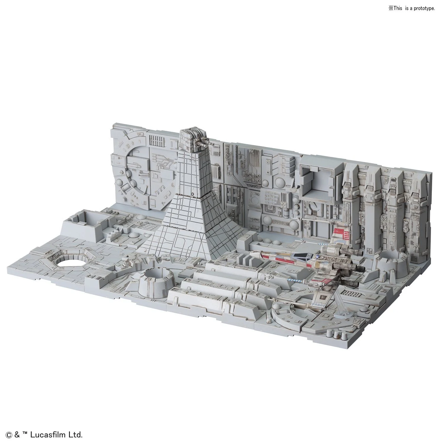 Death Star Attack Set "Star Wars", Bandai Star Wars 1/144 Plastic Model - Image 4