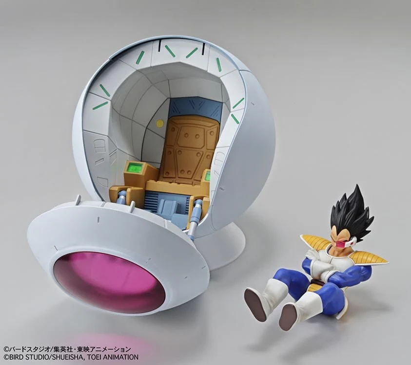 Dragon Ball Z Figure-rise Mechanics Saiyan Space Pod Model Kit - Image 4