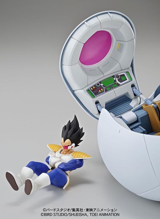Dragon Ball Z Figure-rise Mechanics Saiyan Space Pod Model Kit - Image 5
