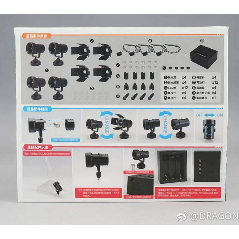 DRAGON MOMOKO LED SPOT LIGHT DMLED - Image 2