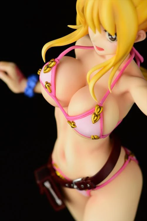 Fairy Tail Lucy Heartfilia (Pink Swimwear Gravure Style) 1/6 Scale Figure - Image 10