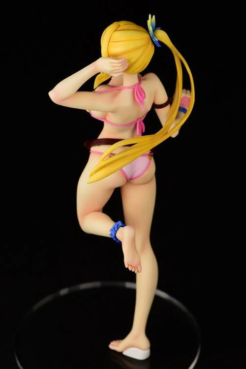 Fairy Tail Lucy Heartfilia (Pink Swimwear Gravure Style) 1/6 Scale Figure - Image 6