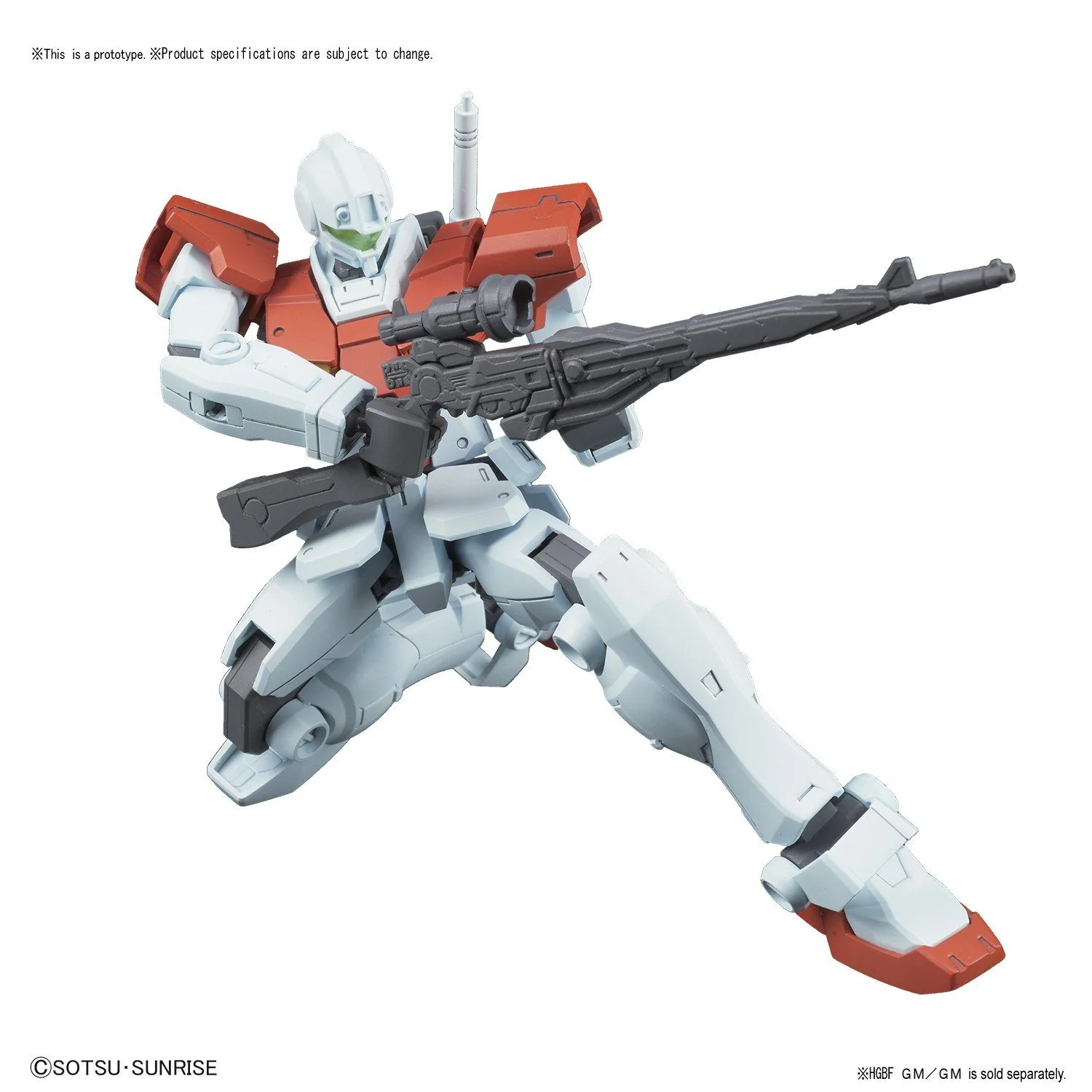GM/GM Weapons "Build Fighters", Bandai HGBC 1/144 - Image 4