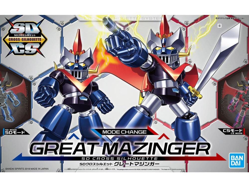 Mazinger SD Cross Silhouette Great Mazinger Model Kit - Image 2