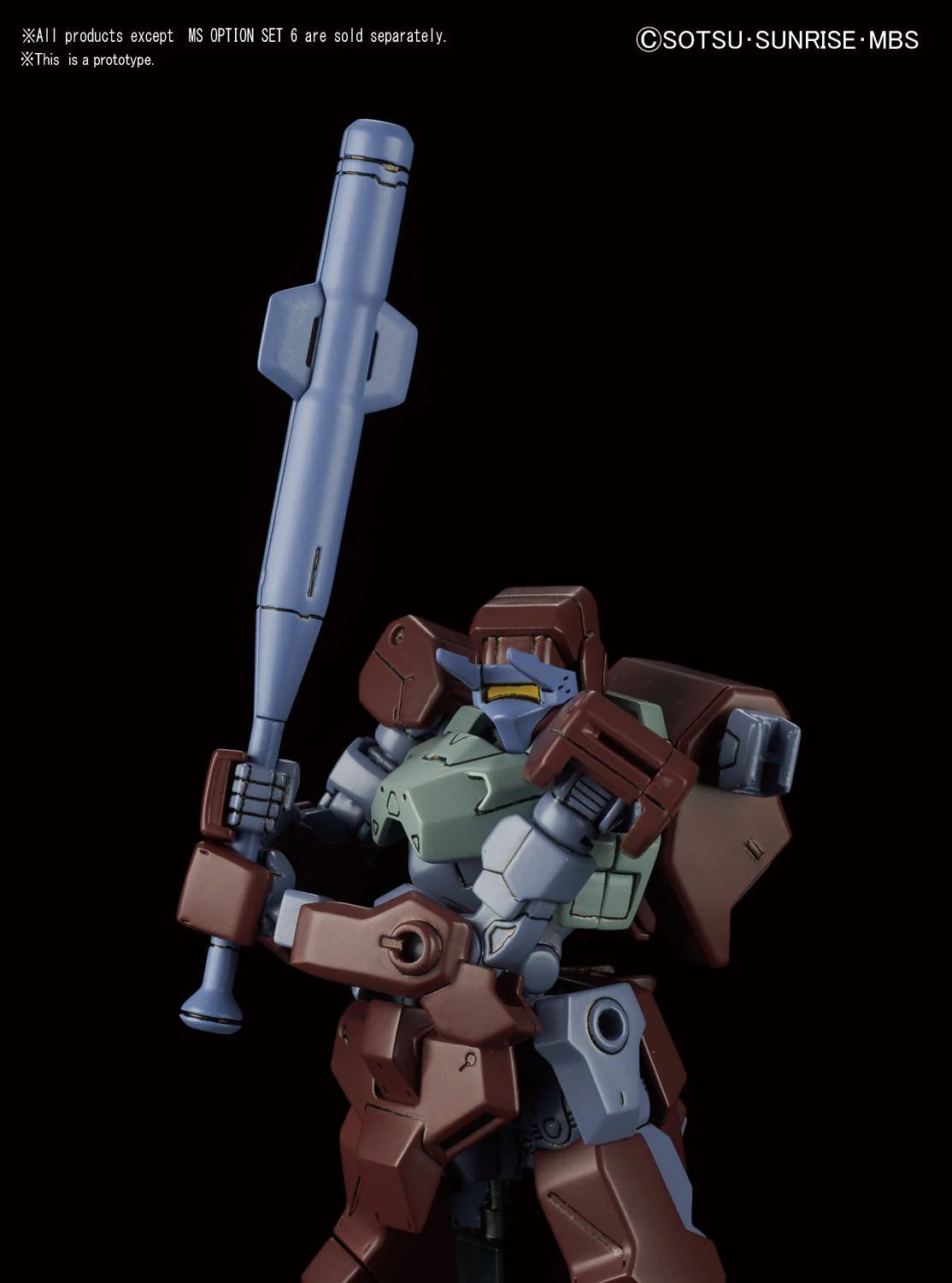 HG 1/144 MS Option Set 6 & New Mobile Worker "Orphans 2nd Season", Bandai - Image 6