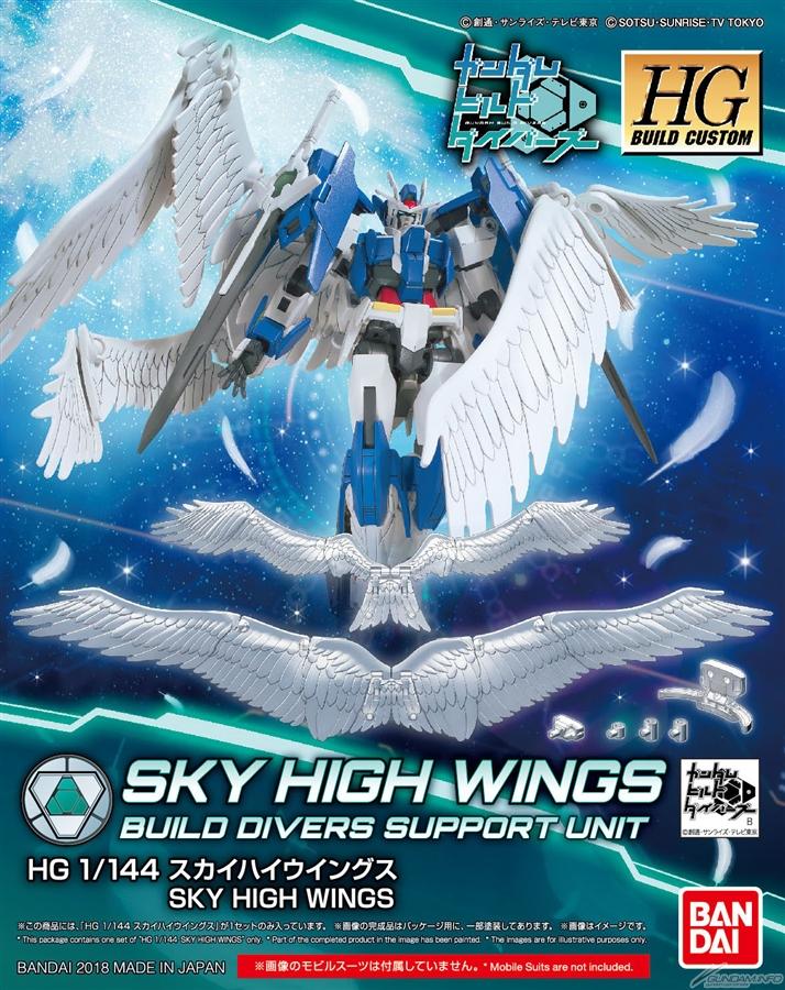 HGBC 1/144 Skyhigh Wings "Gundam Build Divers", Bandai - Image 2