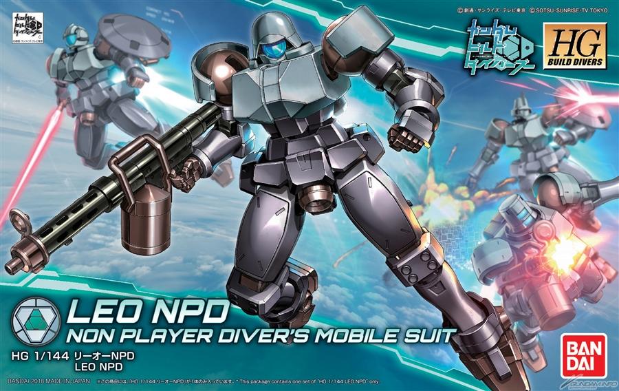 HGBD 1/144 #08 Leo NPD "Gundam Build Divers" - Image 2