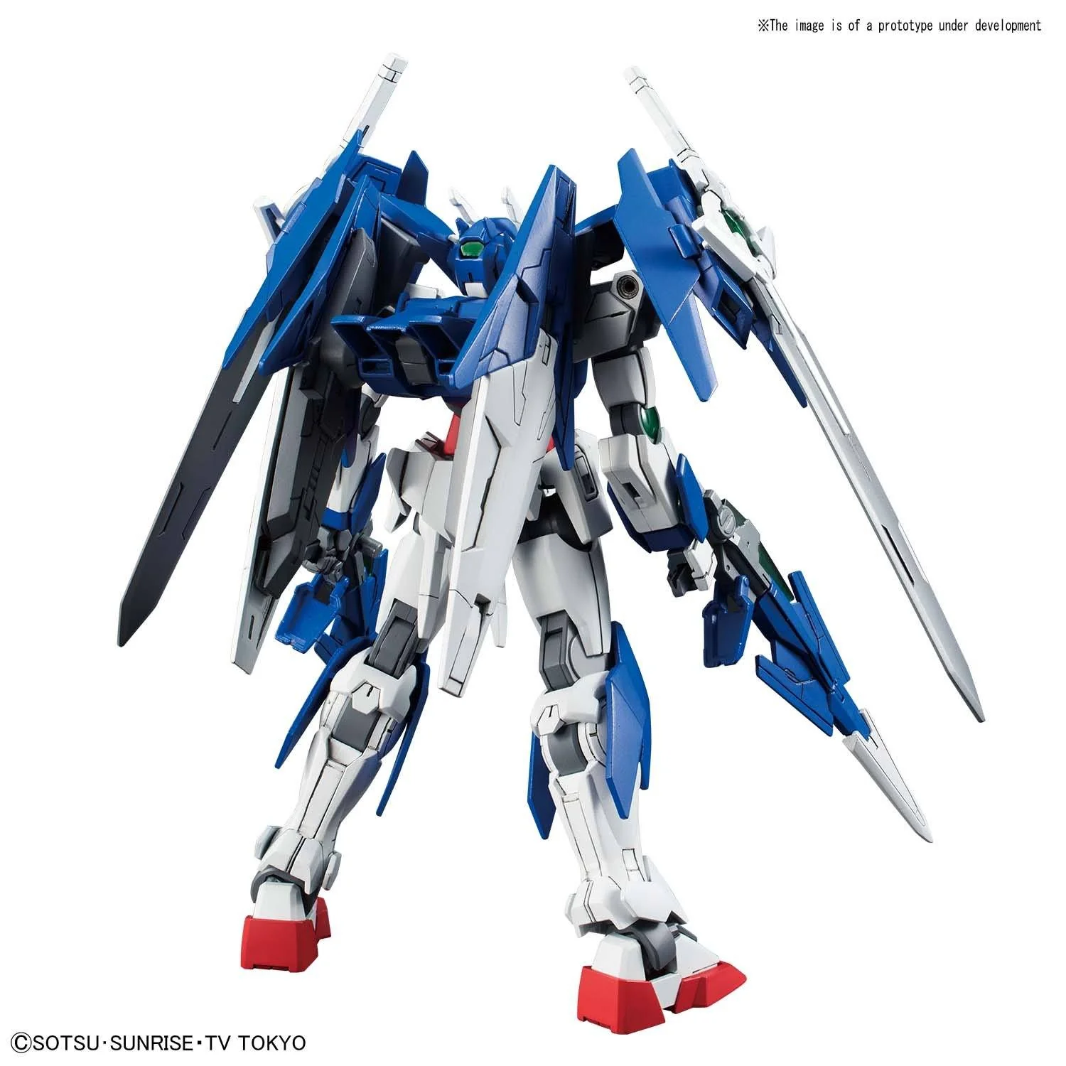 HGBD 1/144 #09 Gundam 00 Diver Ace "Gundam Build Divers", Bandai - Image 4
