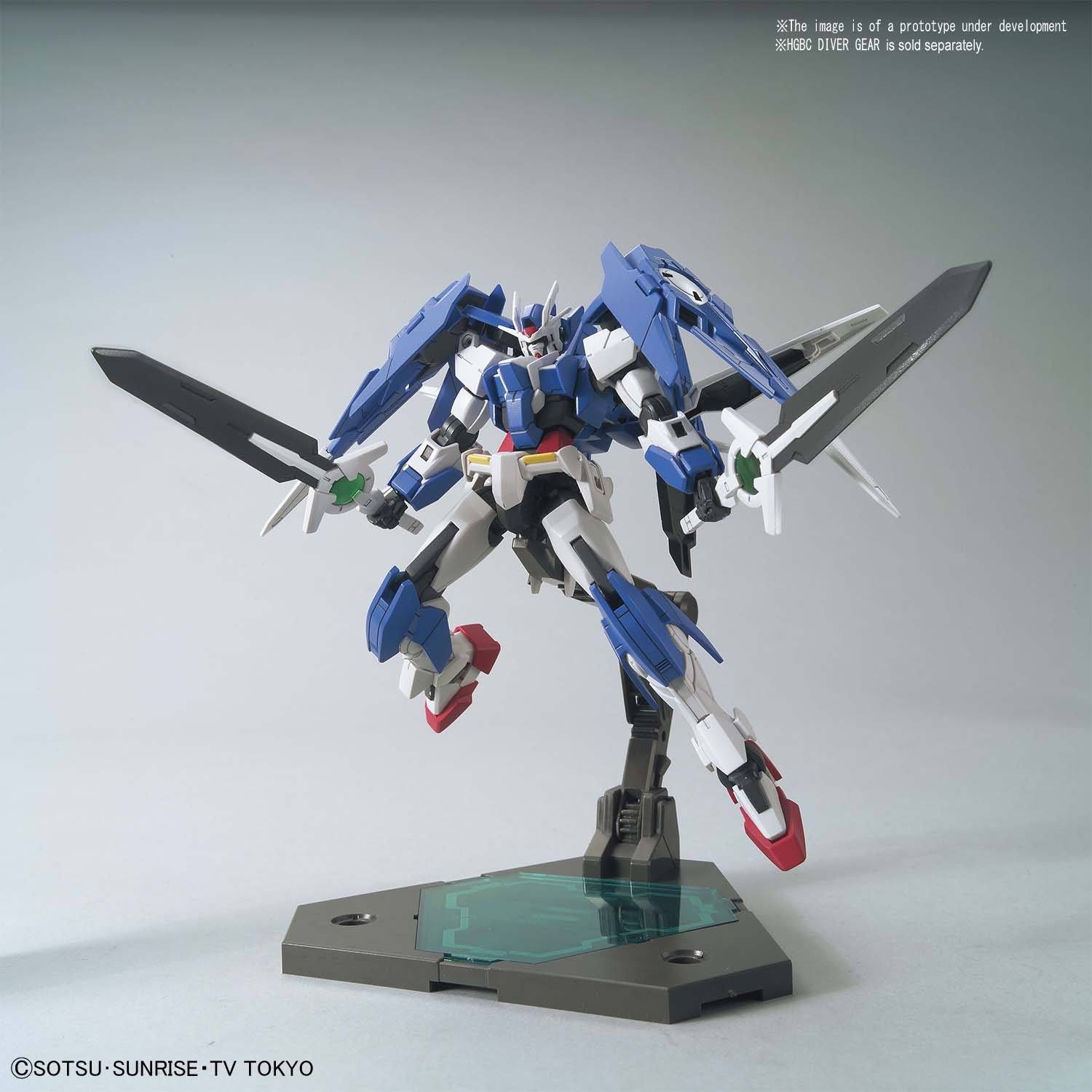 HGBD 1/144 #09 Gundam 00 Diver Ace "Gundam Build Divers", Bandai - Image 7